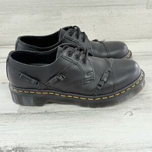 Dr. Martens Women’s Size 8 Lace Up 3 Eye 1461 Bow Oxford Shoes in Black
